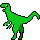 恐竜のドット絵
